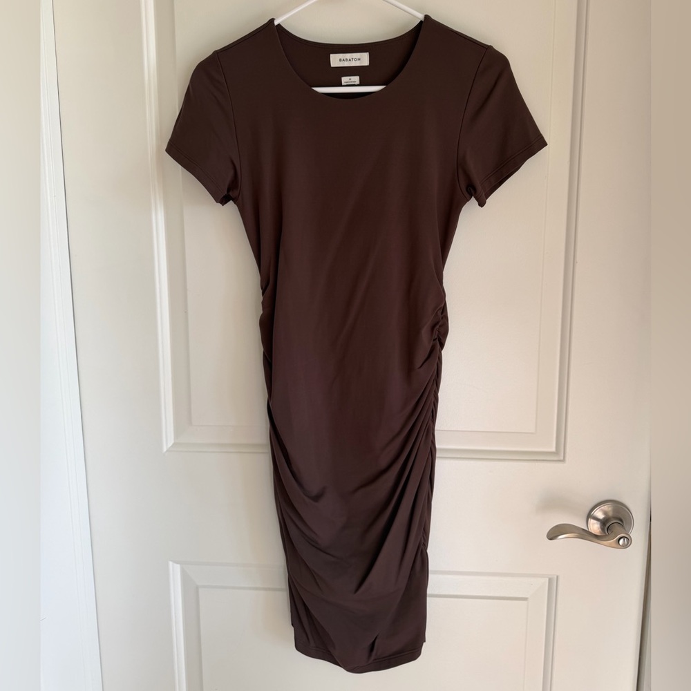 Babaton Chocolate Mini Dress